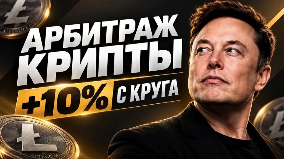 Арбитраж Криптовалюты: Профит в 10% с Круга! ⚠️ P2P Арбитраж Обучение
